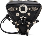 Toga Pulla Black Triangle Shoulder Bag