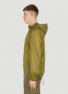 Windbreaker Hooded Jacket in Green