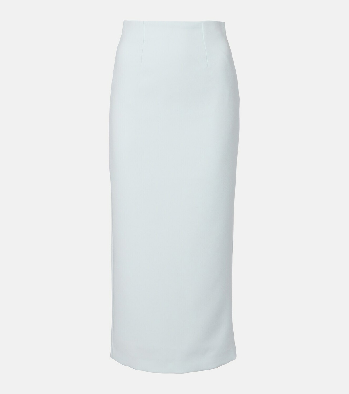 Roland Mouret Caped satin crêpe midi skirt