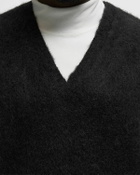 Needles Mohair Knit Vest - Solid Black Men