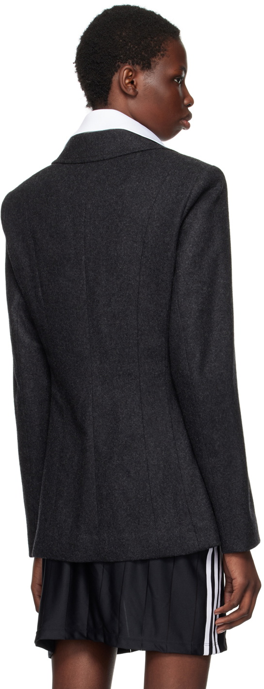 Wales Bonner Gray Iris Blazer