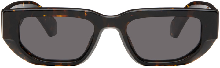 Photo: Off-White Brown Greeley Sunglasses