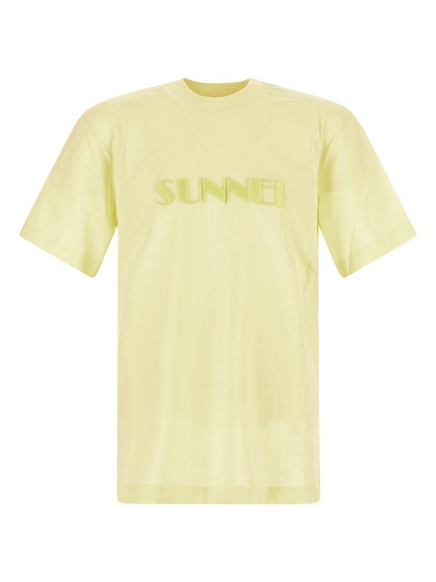 Photo: Sunnei Embroidery Logo T Shirt