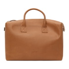 Marsell Tan Leather Duffle Bag
