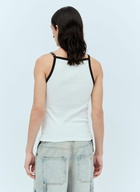 Courrèges Buckle Contrast Tank Top
