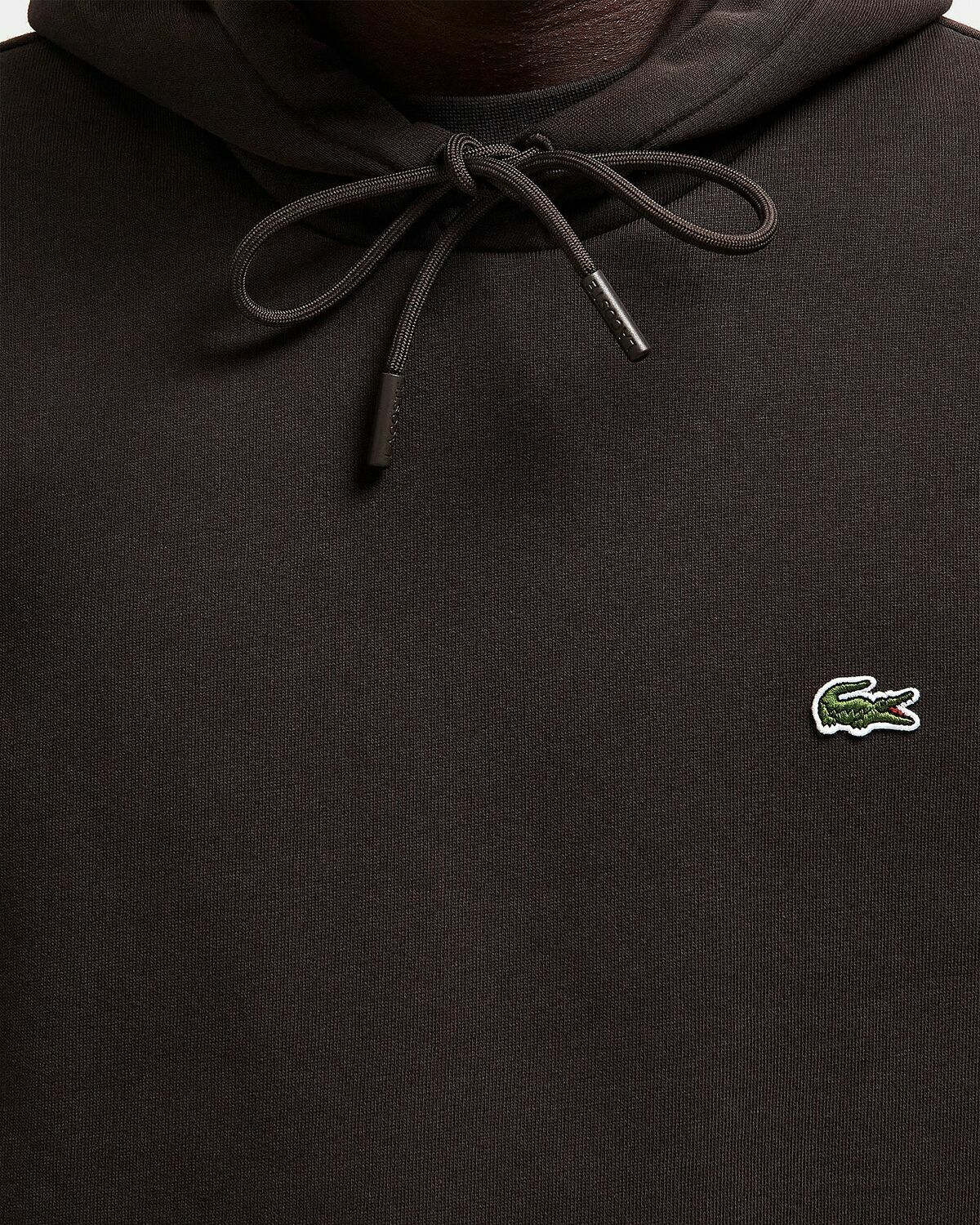 Lacoste SWEATSHIRT Brown Mens Hoody