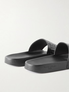 Givenchy - Logo-Embossed Rubber Slides - Black