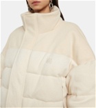 Amiri Cotton and cashmere-blend puffer jacket
