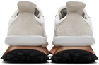 Lanvin White Bumpr Sneakers