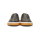 Giuseppe Zanotti Black Zip Hoffman Slip-On Sneakers