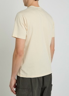 C.P. Company Logo-appliquéd Cotton T-shirt Beige
