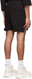 Rick Owens Drkshdw Black Phleg Doubled Shorts