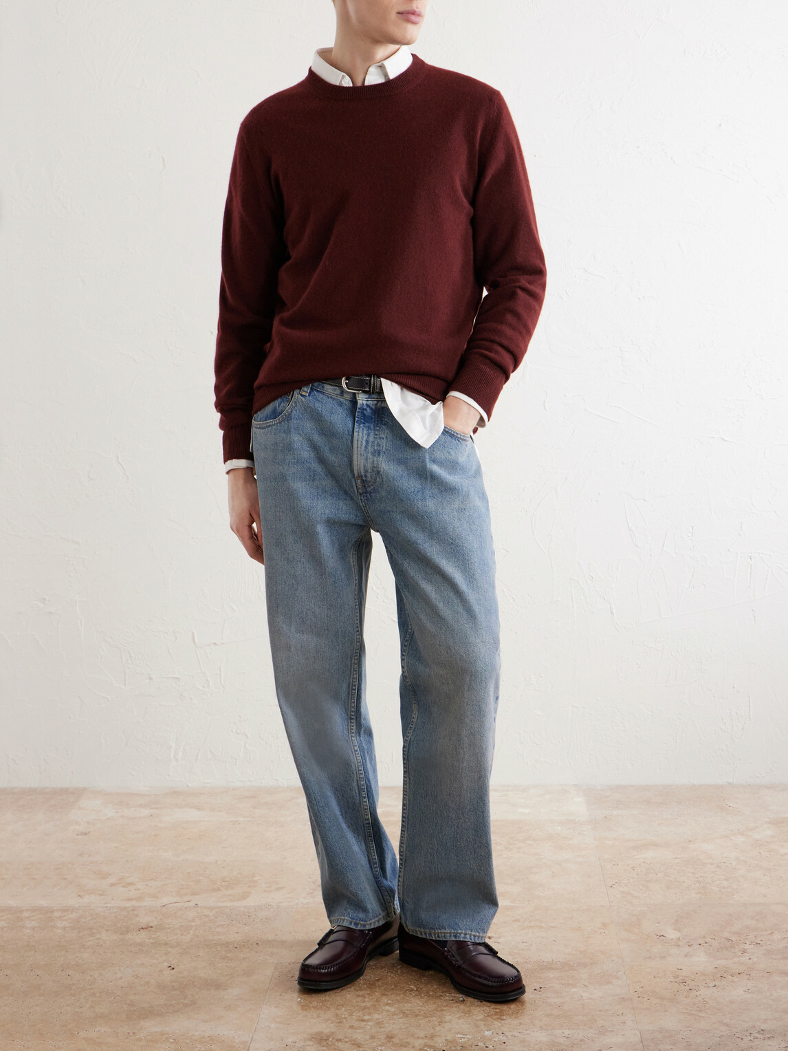 Altea - Cashmere Sweater - Burgundy