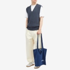MHL by Margaret Howell Men's Shopper Tote in Workwear Blue 