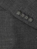 Officine Générale - Meryl Virgin Wool, Silk and Linen-Blend Jacket - Gray