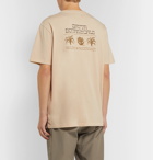 Satta - Printed Organic Cotton-Jersey T-Shirt - Neutrals