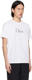 Dime White Classic Skull T-Shirt