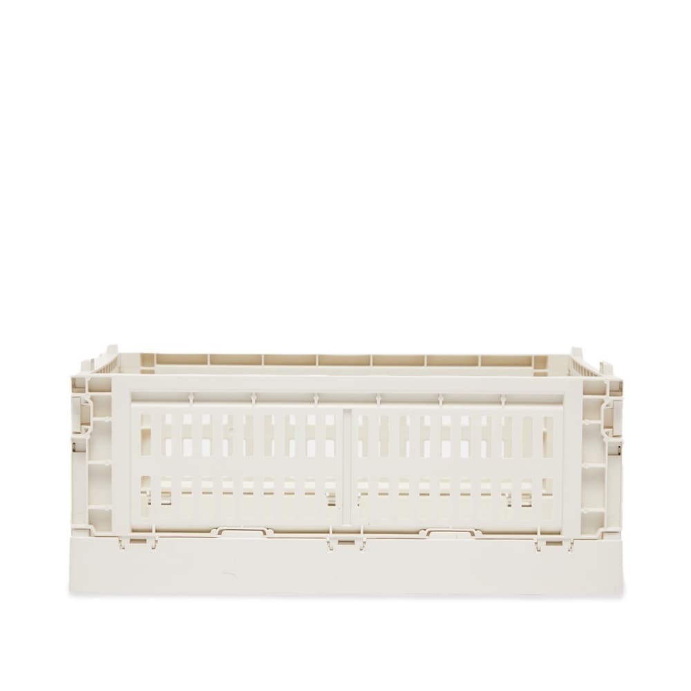 HAY Small Recycled Colour Crate in Off White
