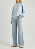 Colorful Standard Cotton Sweatshirt Light Blue