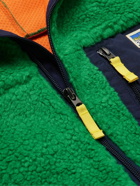 Polo Ralph Lauren - Shell-Trimmed Fleece Jacket - Green