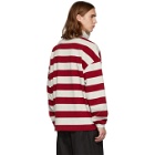 Alexander Wang Red and Grey Chynatown Sweatshirt