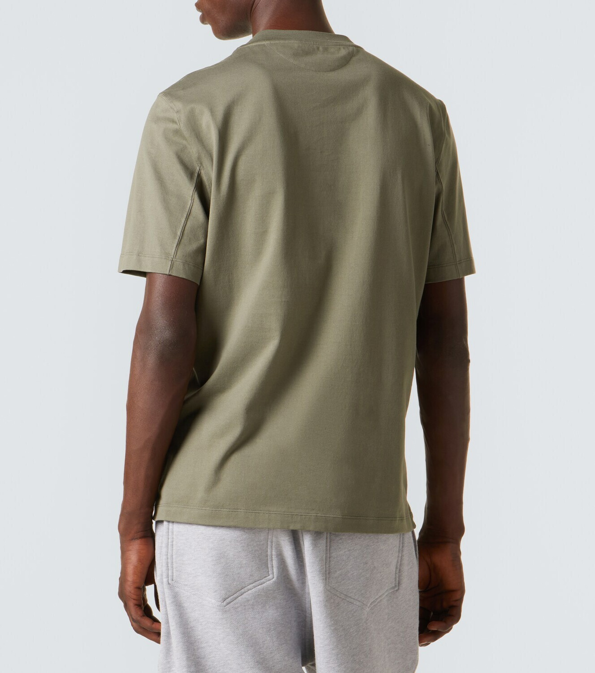 Brunello Cucinelli Printed cotton jersey T-shirt