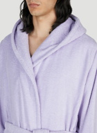 Tekla - Hooded Bath Robe in Purple