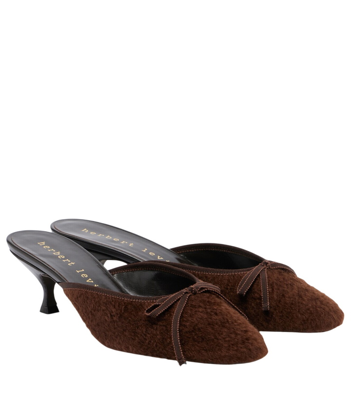 Photo: Herbert Levine 24/7 shearling mules