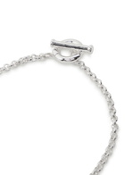 Timeless Pearly Shell Sterling Silver Necklace - One Size