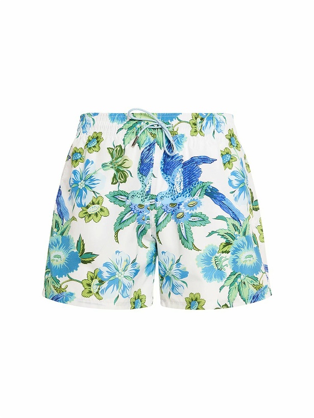 Photo: ETRO Floral Printed Swim Shorts