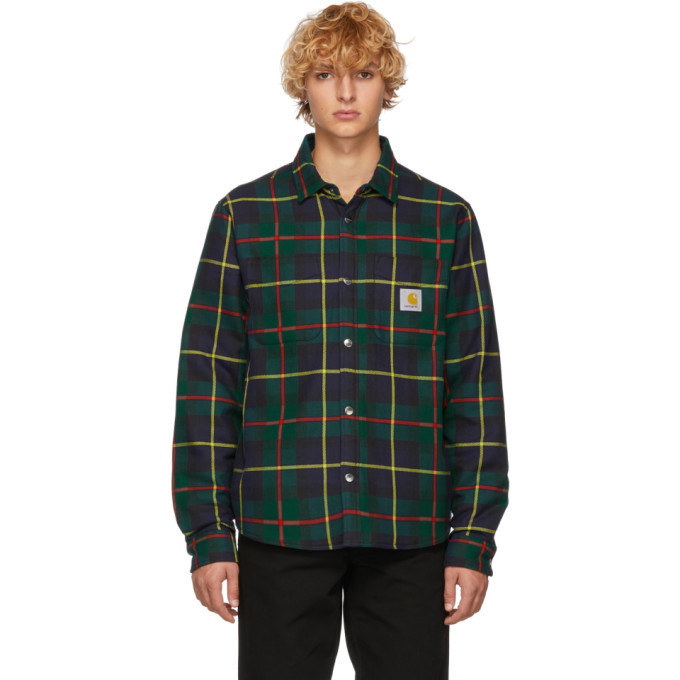 Photo: Carhartt Work In Progress Green Check Jaynor Shirt