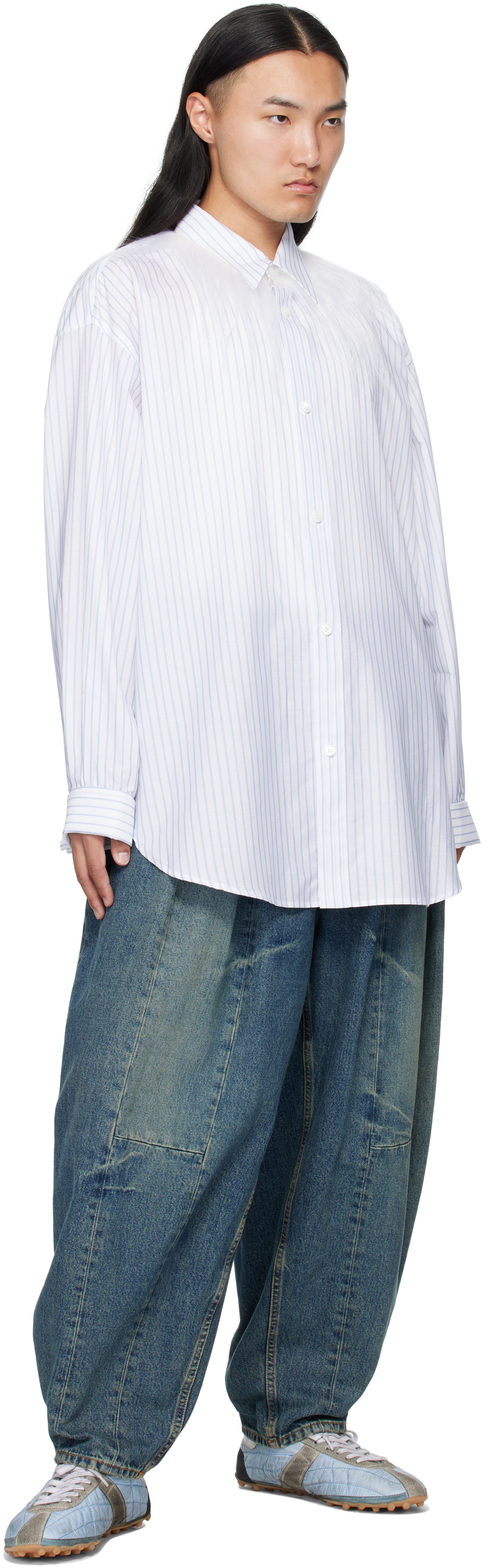 Hed Mayner Blue Denim Jeans