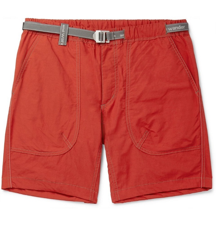 Photo: And Wander - Nylon Shorts - Orange