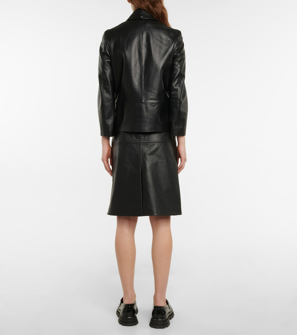 Sportmax - Peana nappa leather jacket