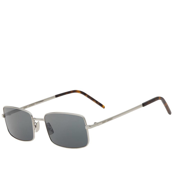 Photo: Saint Laurent SL 252 Sunglasses Silver & Grey