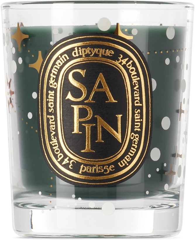 Photo: diptyque Glow-In-The-Dark Diptyque Holiday Edition Mini Sapin Candle, 70 g