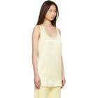 WARDROBE.NYC Yellow Liquid Tank Top