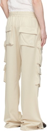 AMIRI Off-White Multi Pocket Cargo Pants