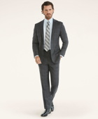 Brooks Brothers Men's Madison Fit Check 1818 Suit | Grey/Blue