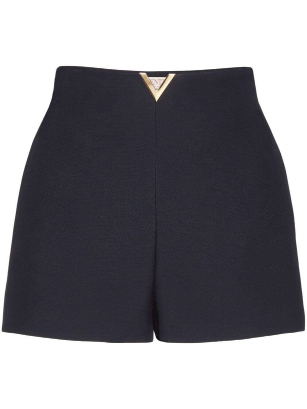 Photo: VALENTINO - Vlogo Crêpe Couture Shorts