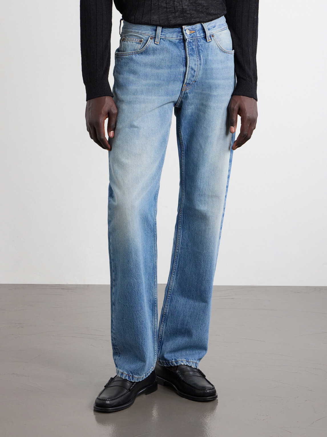 Jeanerica - Arrow Straight-Leg Jeans - Blue