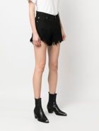 ERMANNO - High-waisted Cotton Shorts