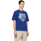 Kenzo Blue Oversized Tiger T-Shirt