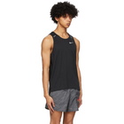 Nike Black Rise 365 Running Tank Top