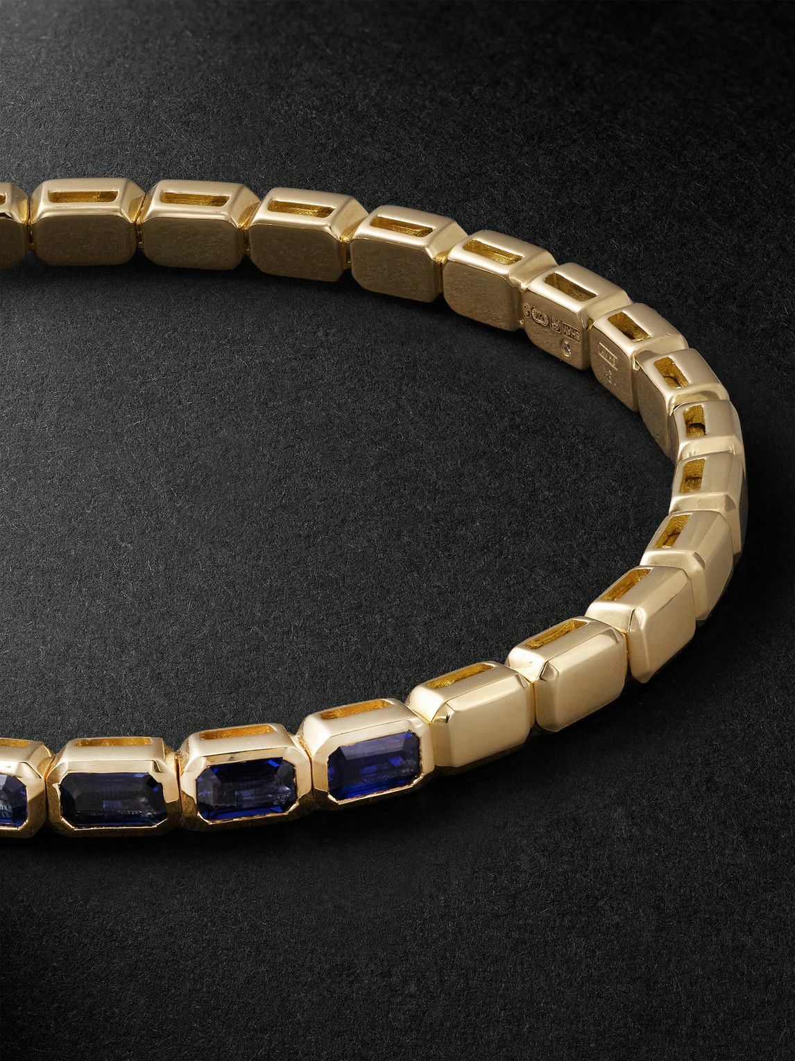 SHAY - 18-Karat Gold Sapphire Tennis Bracelet