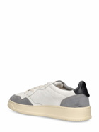 AUTRY Medalist Low Goat Leather Sneakers