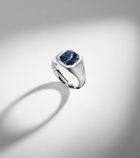 David Yurman Streamline® sterling silver ring with pietersite