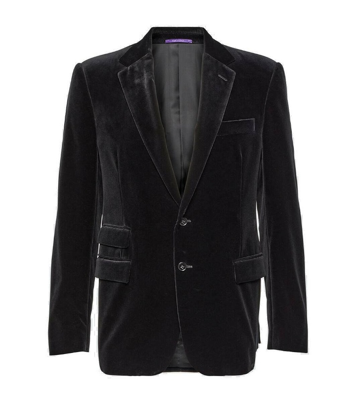 Photo: Ralph Lauren Purple Label Cotton velvet suit jacket