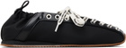 GANNI Black Sporty Ballerina Flats