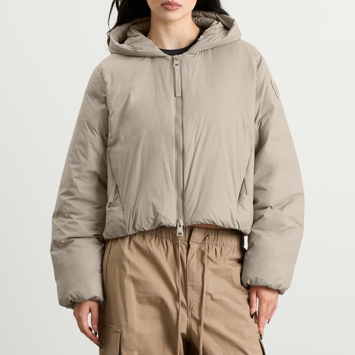 Canada Goose Women's Elba Jacket in Limestone